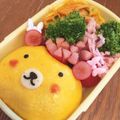 クックPBCBO0☆'s cooksnap of when they made クマちゃん弁当♡オムライス♡簡単キャラ弁.