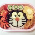 ハッピーくろすけ's cooksnap of when they made ドラえもん☆キャラ弁.