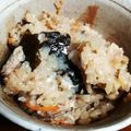 kira8kira's cooksnap of when they made 炊飯器☆秋刀魚炊き込みごはん！.
