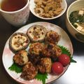 宮茶☺︎'s cooksnap of when they made れんこん鶏つくね照り焼き.