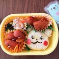 クルル姫's cooksnap of when they made ポケモン✩簡単キャラ弁.