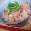 わたしんち。's cooksnap of when they made イカの炊き込みご飯.