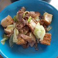 ぴあののりこ's cooksnap of when they made 豚こま&厚揚げ&キャベツ炒め♪.