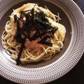 まりもひよこ's cooksnap of when they made 食堂で大人気！めんたいおろしスパゲティ♪.