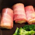 happy_children's cooksnap of when they made ✿マッシュポテトのベーコン巻き✿.