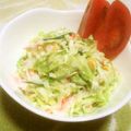 えれぼん's cooksnap of when they made キャベツときゅうりとカニカマボコのサラダ.