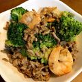 ケロはち's cooksnap of when they made エビ&ブロッコリーのガーリックマヨ炒め.