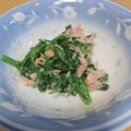 柊さくら's cooksnap of when they made 春菊とツナのにんにくマヨネーズサラダ.