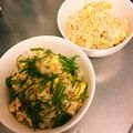 sakmo's cooksnap of when they made 手軽で簡単!シラスと大葉のチャーハン.