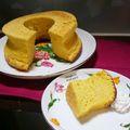 ひろとしママン's cooksnap of when they made ＊野菜スイーツ！かぼちゃシフォンケーキ＊.
