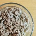 シナモシナモ's cooksnap of when they made レンジで簡単そぼろ.