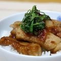 ピンクのたまご's cooksnap of when they made さっぱり夏の丼♡梅しそチキン丼.