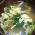 メープル一家's cooksnap of when they made 豆苗と卵のスープ.
