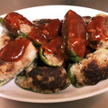 お母さん給食's cooksnap of when they made 簡単！とろ～り♪ピーマンの肉詰め.
