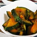 なおきんとん's cooksnap of when they made ●かぼちゃと小松菜の煮物●.