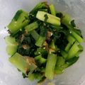 クッキングホチョ's cooksnap of when they made 小松菜の鰹節炒め＊.