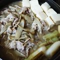カメリア22's cooksnap of when they made あつあつ肉豆腐鍋.