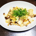 おにぎり99's cooksnap of when they made しめじ 豆腐炒め を5分で.