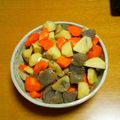 55才のおじさん's cooksnap of when they made 子供の好きな里芋・人参・蒟蒻の煮物.