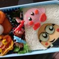 noaren's cooksnap of when they made キャラ弁☆星のカービィ☆簡単.