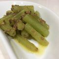 Trico.'s cooksnap of when they made ふきのアンチョビ炒め。.