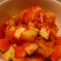yuyu et kp's cooksnap of when they made ビックリ美味しい♪スイカナムル.