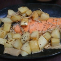 ていもも's cooksnap of when they made 簡単！鮭とじゃがいものバター炒め♡.