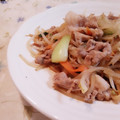 fu♪♪'s cooksnap of when they made 我が家の『甘辛 野菜炒め♪』.