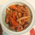 しゅがーこっぷ's cooksnap of when they made 圧力鍋で❀鶏もも肉とゴボウの黒酢煮❀.
