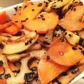 黒めんぼう's cooksnap of when they made シャキっと！レンコンとにんじんのきんぴら.