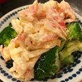 S＊mama♡'s cooksnap of when they made ブロッコリーとカニカマとゆで卵のサラダ.