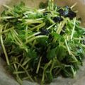 甘栗処's cooksnap of when they made 豆苗海苔あえ.