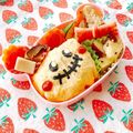 あやちん０８１６'s cooksnap of when they made ハロウィン♬オムライス弁当.