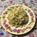 田舎のしずちゃん。's cooksnap of when they made 豆腐でキャベたま炒め.
