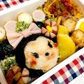 ＊♡ちぃ♡＊'s cooksnap of when they made キャラ弁 ツムツム ミニーマウス.