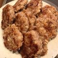あっちゃむ。's cooksnap of when they made 袋で！レンコンと豚こまのギュッと揚げ！.