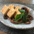 ゆみクローバー's cooksnap of when they made ［ぜんまい 厚揚げの炊いたん（煮物）」.