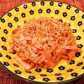あーこ姐's cooksnap of when they made 照りマヨ風で✾こくまろ春雨サラダ.
