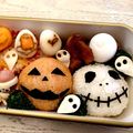 梵天まんまる。's cooksnap of when they made 簡単】キャラ弁 おばけチップ ハロウィン.