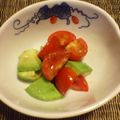 yukimel's cooksnap of when they made トマト☆アボカド☆えび☆シンプルサラダ.