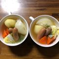 kitty・yumi's cooksnap of when they made 白菜で♡あったかポトフ.