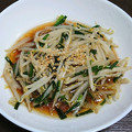 狼かあさん☆'s cooksnap of when they made ニラともやしの胡麻和え☆簡単☆混ぜ混ぜ☆.