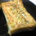 とら＆とららのママ's cooksnap of when they made 鮭コーンマヨトースト.