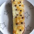 hyperaika's cooksnap of when they made 柚子（オレンジ）チョコトースト.