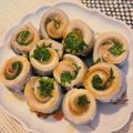 まやチャン's cooksnap of when they made いわしの大葉巻き⌘梅ドレ添え.
