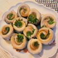 まやチャン's cooksnap of when they made いわしの大葉巻き⌘梅ドレ添え.
