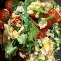 梅乃花おり's cooksnap of when they made トマトと卵の炒め物（西红柿炒鸡蛋）.