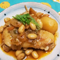 たまさぶろうの部屋's cooksnap of when they made サンマと大豆の韓国風うま煮.