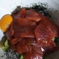 ケロやま先輩's cooksnap of when they made 【簡単】まぐろアボカドユッケ丼.
