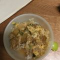 まっすん☃'s cooksnap of when they made 衣笠丼♪油揚からお出汁がジュワ～.